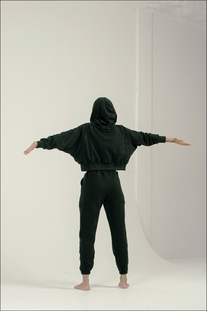 Aurelie Crop Hoodie
